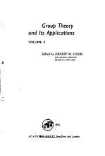 GROUP THEORY AND ITS APPLICATIONS VOL II