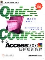 中文Access 2000快速培训教程