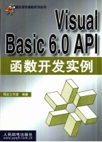 Visual Basic 6.0 API函数开发实例