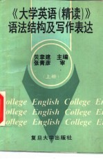 《大学英语（精读）》语法结构及写作表达 上