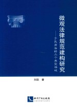 微观法律规范建构研究 于民商法的三个典型场域