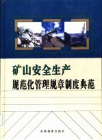 矿山安全生产规范化管理规章制度典范 中