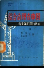 综合治理在中国-青少年犯罪的防治 下