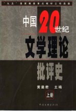 中国20世纪文学理论批评史 下