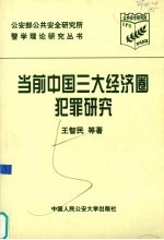 当前中国三大经济圈犯罪研究