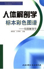 人体解剖学标本彩色图谱  局部解剖学  中英文本