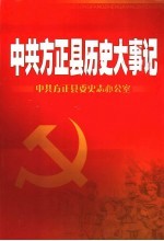 中共方正县历史大事记 1931-2003