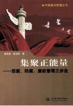 中国廉政管理丛书 集聚正能量·惩腐、防腐、廉政管理三步走