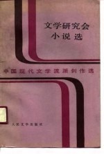 文学研究会小说选 中国现代文学流派创作选 下