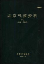 北京气候资料 1841-1980