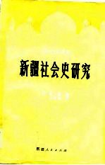 新疆社会史研究 18-19世纪 下