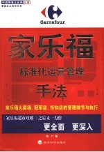 家乐福标准化运营管理手法 家乐福大卖场、冠军店、折扣店的管理细节与执行