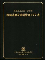 检验品管及现场管理172表