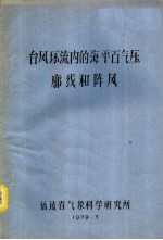 台风环流内的海平面气压廓线和阵风