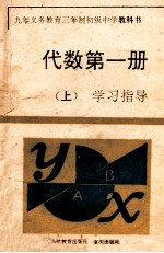 九年义务教育三年制初级中学教科书代数第1册  上  学习指导