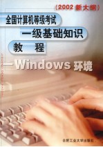 全国计算机等级考试一级基础知识教程 WINDOWS环境 2002新大纲