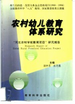 农村幼儿教育体系研究