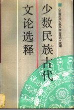 少数民族古代文论选释  《中国历代少数民族文论选》续编