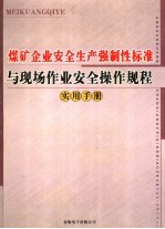 煤矿企业安全生产强制性标准与现场作业安全操作规程实用手册 第3卷