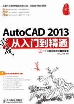 AUTO CAD 2013实战从入门到精通