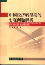 中国经济转型期的宏观问题解析