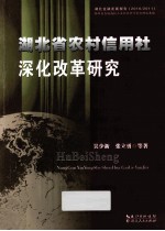 湖北省农村信用社深化改革研究