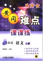 黄冈难点课课练 苏教版 八年级语文 上