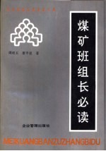 煤矿班组长必读 优秀班组长成功启示录