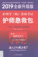 全国卫生专业技术资格考试（中初级）辅导用书  2019全新升级版  护理学（师）资格考试护师急救包  下  同步练习及解析