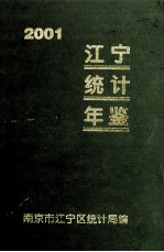 江宁统计年鉴  2001