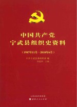 中国共产党宁武县组织史资料 1987-2010