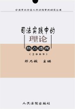 司法实践中的理论热点透视 2009