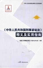 中华人民共和国刑事诉讼法释义及实用指南