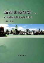 城市比较研究 产业发展政策比较研究报告 下