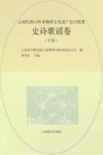 云南民族口传非物质文化遗产总目提要  史诗歌谣卷  （下卷）