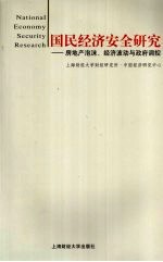 国民经济安全研究 房地产泡沫、经济波动与政府调控