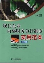 现代企业内部财务会计制度实用范本 第2版