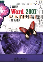 Word 2007中文版从入门到精通 普及版