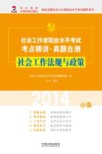 2014社会工作法规与政策  中级