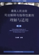 最高人民法院司法解释与指导性案例理解与适用  第1卷