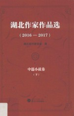 湖北作家作品选:2016-2017 中篇小说卷 下