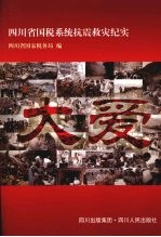 大爱 四川省国税系统抗震救灾纪实