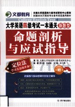 大学英语四级考试一本通关 命题剖析与应试指导 新题型