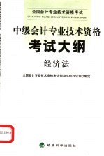 中级会计专业技术资格考试大纲 经济法