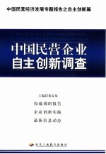 中国民营企业自主创新调查 中国民营经济发展专题报告之自主创新篇