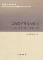 中央级公益性科研院所基本科研业务费专项成果丛书  文物保护科技专辑  4  金属·陶瓷·岩土·木器·彩绘