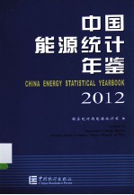 中国能源统计年鉴  2012