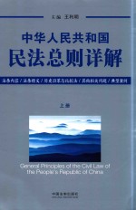 中华人民共和国民法总则详解  上