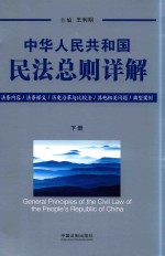 中华人民共和国民法总则详解  下