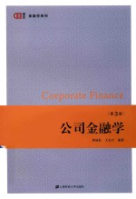 金融学系列  公司金融学  第3版